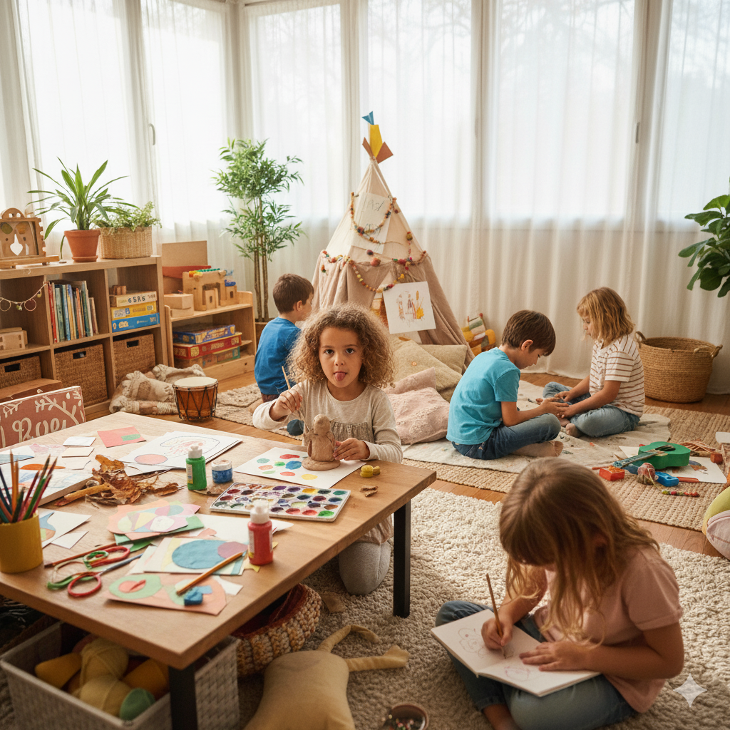 Kreative Rituale für Kinder: Entspannung ohne Bildschirmzeit