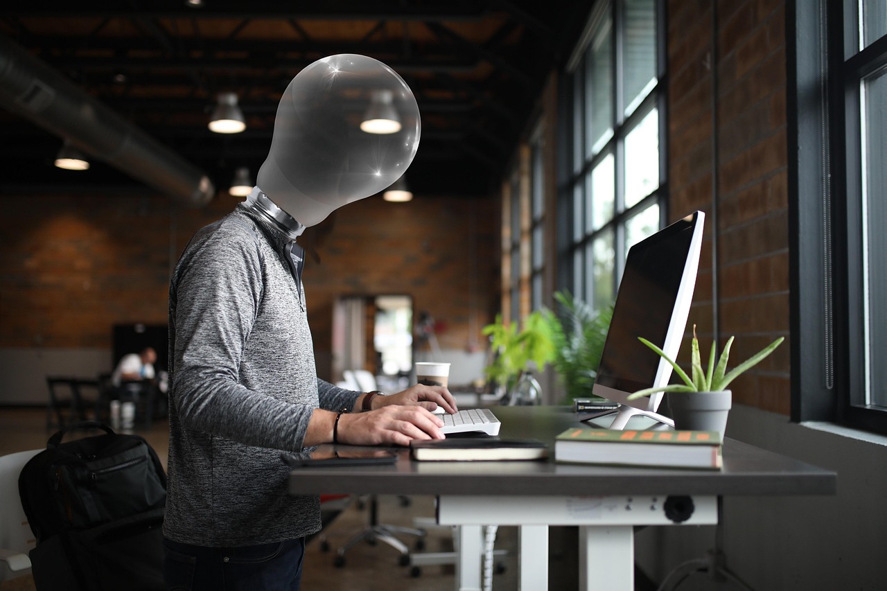 Kreativer Arbeitsplatz für kids