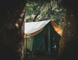 green tent