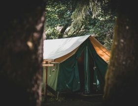 green tent